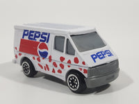 Vintage Golden Wheels Pepsi Delivery Van White Die Cast Toy Car Vehicle