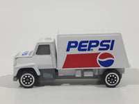 Vintage Golden Wheels Pepsi Delivery Truck White Die Cast Toy Car Vehicle