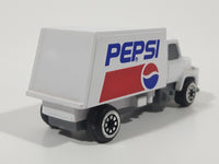 Vintage Golden Wheels Pepsi Delivery Truck White Die Cast Toy Car Vehicle