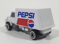 Vintage Golden Wheels Pepsi Delivery Truck White Die Cast Toy Car Vehicle