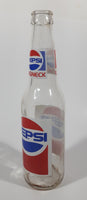 Vintage Pepsi Cola Long Neck 9" Tall 355mL Clear Glass Bottle