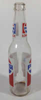 Vintage Pepsi Cola Long Neck 9" Tall 355mL Clear Glass Bottle