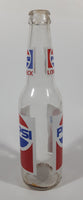 Vintage Pepsi Cola Long Neck 9" Tall 355mL Clear Glass Bottle