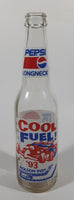 Vintage Pepsi Cola Long Neck '93 Molson Indy Vancouver A1 Pacific Place  Cool Fuel 9" Tall 355mL Clear Glass Bottle