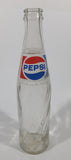 Vintage 1970s Pepsi Cola 10.6 oz fl 300mL English & French Glass Pepsi Bottle