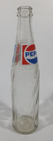 Vintage 1970s Pepsi Cola 10.6 oz fl 300mL English & French Glass Pepsi Bottle