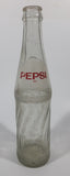 Vintage 1960s Pepsi Cola Spanish 284mL 9 1/2" Tall  Glass Beverage Bottle
