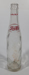 Vintage 1960s Pepsi Cola 10 Fl Oz 9 1/2" Tall  Glass Beverage Bottle