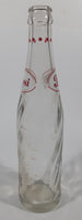 Vintage 1960s Pepsi Cola 10 Fl Oz 9 1/2" Tall  Glass Beverage Bottle