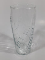 Vintage Pepsi Embossed 6" Tall Glass Cup