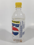 Rare 1990s Pepsi Cola Pepsi Stuff Quick Slam 600mL 8 1/4" Tall Plastic Beverage Bottle