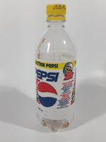 Rare 1990s Pepsi Cola Pepsi Stuff Quick Slam 600mL 8 1/4" Tall Plastic Beverage Bottle