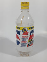 Rare 1990s Pepsi Cola Pepsi Stuff Quick Slam 600mL 8 1/4" Tall Plastic Beverage Bottle