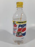 Rare 1990s Pepsi Cola Pepsi Stuff Quick Slam 600mL 8 1/4" Tall Plastic Beverage Bottle