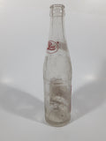 Vintage 1951 Sparkling Pepsi Cola Soda Pop Red and White 10 Fl oz Clear Glass Beverage Bottle Montreal