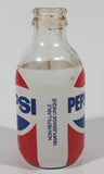 Vintage Pepsi Cola 170mL 4 3/4" Tall Glass Bottle with Foam Label