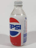 Rare Vintage Pepsi Cola 250mL 5 3/4" Tall Glass Bottle with Foam Label and Cap