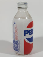 Rare Vintage Pepsi Cola 250mL 5 3/4" Tall Glass Bottle with Foam Label and Cap