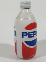 Rare Vintage Pepsi Cola 250mL 5 3/4" Tall Glass Bottle with Foam Label and Cap