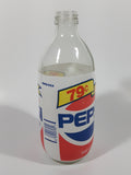 Rare Vintage Pepsi Cola 79 Cent 500mL 7 1/2" Tall Glass Bottle with Foam Label