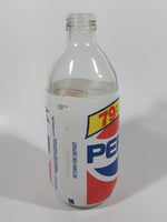 Rare Vintage Pepsi Cola 79 Cent 500mL 7 1/2" Tall Glass Bottle with Foam Label