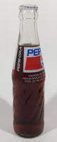 Rare Vintage 1995 Pepsi Cola Croatia 0.2L 8 1/4" Tall Glass Bottle Still Full