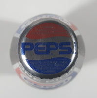 Vintage 1970s Pepsi-Cola Pepsi One Pint 16 Fl oz 473mL 11" Clear Glass Money Back Bottle Still Full