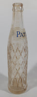 Vintage Patio by Pepsi-Cola 10 Fl oz 9 1/4" Diamond Pattern Embossed Glass Bottle