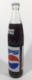 Vintage Pepsi Cola Mexico Medio Litro 500mL 11" Tall Glass Bottle with Looney Tunes Porky Pig Cap Still Full