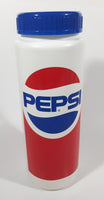 Vintage Pepsi 9 1/4" Tall Plastic Travel Drinking Bottle with Lid