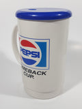 Vintage Pepsi Comeback Cup 6 1/2" Tall Plastic Travel Mug Cup with Lid