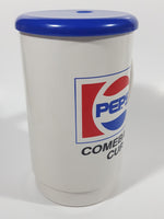 Vintage Pepsi Comeback Cup 6 1/2" Tall Plastic Travel Mug Cup with Lid