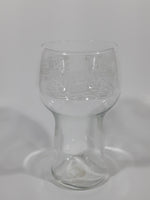 Vintage Pepsi-Cola White Script 6" Tall Glass Cup