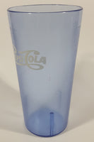 Vintage Pepsi Cola White Lettering 6 1/2" Tall Frosted Plastic Cup