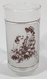 Vintage Pepsi Norman Rockwell's 1958 Pride of Parenthood 5 1/2" Tall Glass Cup