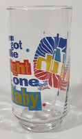 Vintage Diet Pepsi uh huh 5" Tall Glass Cup