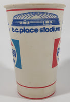 Rare Vintage Pepsi Cola B.C. Place Stadium 5 1/4" Tall Wax Paper Cup