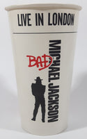 Rare Vintage Pepsi Cola Michael Jackson BAD Live In London 6" Tall Wax Paper Cup
