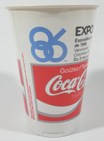 Rare Vintage Coca Cola Coke Expo 86 Vancouver 5" Tall Plastic Cup