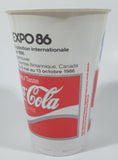 Rare Vintage Coca Cola Coke Expo 86 Vancouver 5" Tall Plastic Cup