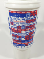 Rare 1999 Whirley ARCO Pepsi Cola Vancouver Canadians Baseball Team 11 1/2" Tall Plastic Mug Cup with Baseball Shaped Lid