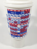Rare 1999 Whirley ARCO Pepsi Cola Vancouver Canadians Baseball Team 11 1/2" Tall Plastic Mug Cup with Baseball Shaped Lid No Straw