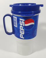 Vintage Whirley Pepsi Cola 6 3/4" Tall Plastic Travel Mug Cup