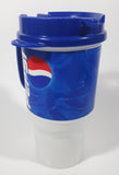 Vintage Whirley Pepsi Cola 6 3/4" Tall Plastic Travel Mug Cup