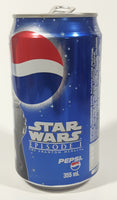 Pepsi Cola Star Wars Episode I The Phantom Menace Qui-Gon Jinn 355mL 4 3/4" Tall Aluminum Metal Pop Collector Can