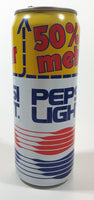 Pepsi Light German 50% Mehr 500mL 6 5/8" Tall Aluminum Metal Pop Can