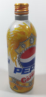 Rare Pepsi Carnival Japanese 500mL 7 3/4" Tall Bottle Shaped Aluminum Metal Pop Can