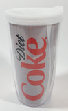 2012 Tervis Coca Cola Diet Coke 16 Oz 6 1/2" Tall Plastic Travel Mug Cup with Lid