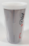 2012 Tervis Coca Cola Diet Coke 16 Oz 6 1/2" Tall Plastic Travel Mug Cup with Lid