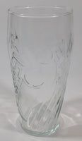 Vintage Pepsi Embossed 6" Tall Glass Cup